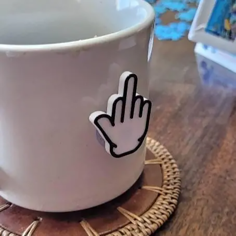 Novelty Middle Finger Suction Cup