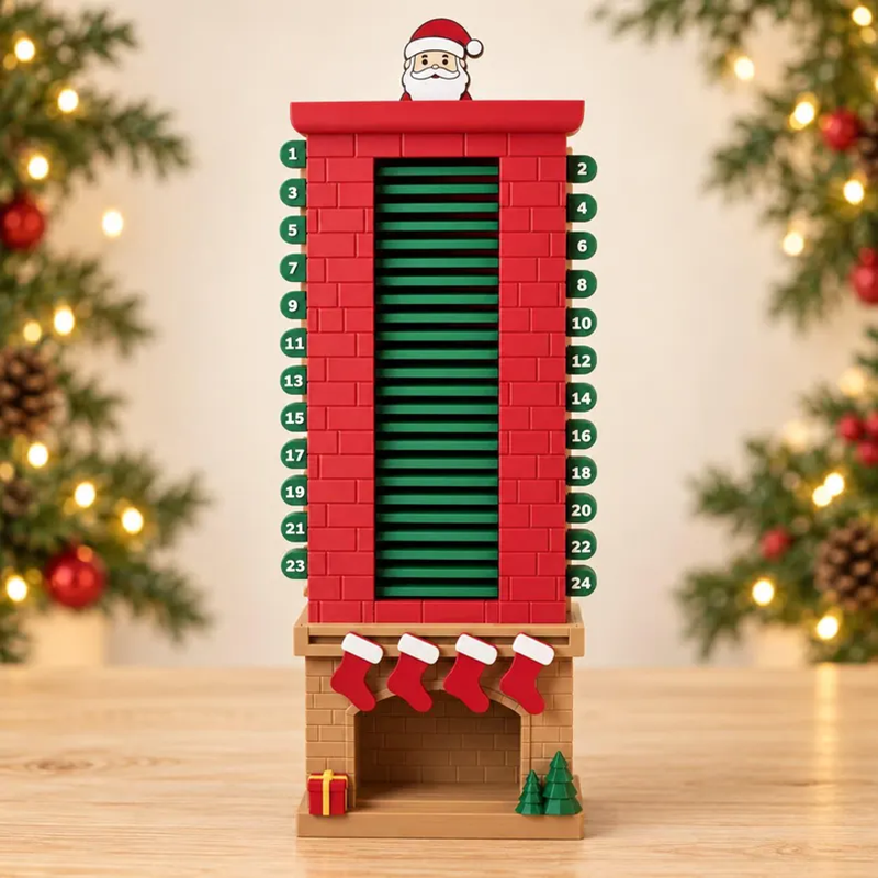 Santa Chimney Advent Calendar