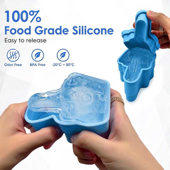 Middle Finger Silicone Ice Cube Mold