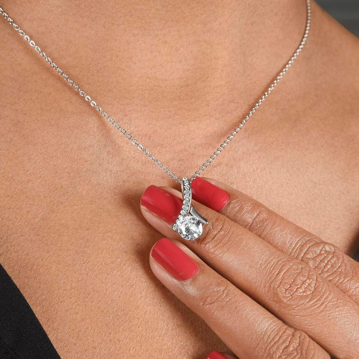 To My Girlfriend Necklace