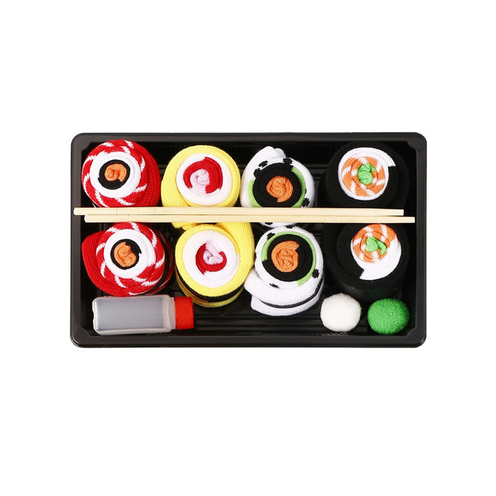 Knitted Sushi Salmon Tall Socks
