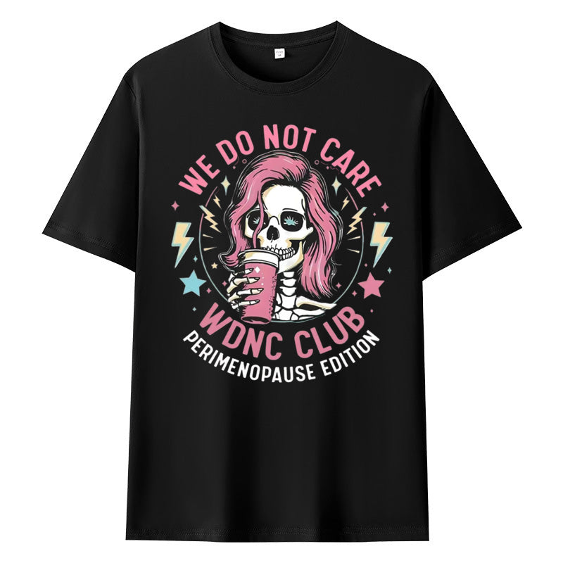 Skull Print Short Sleeve