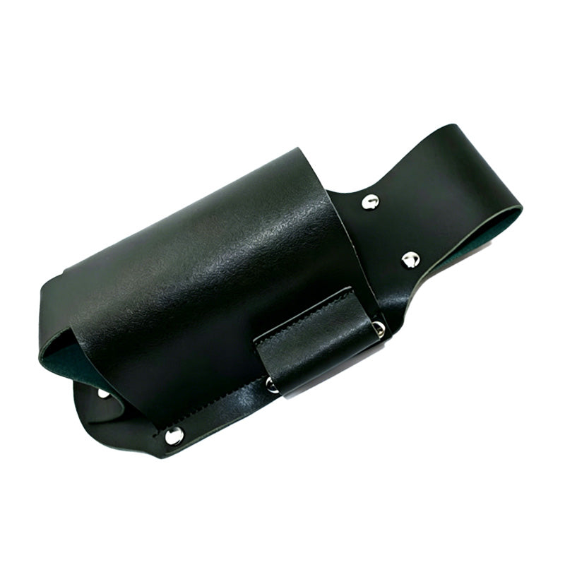 Beer waist hanging storage leather case