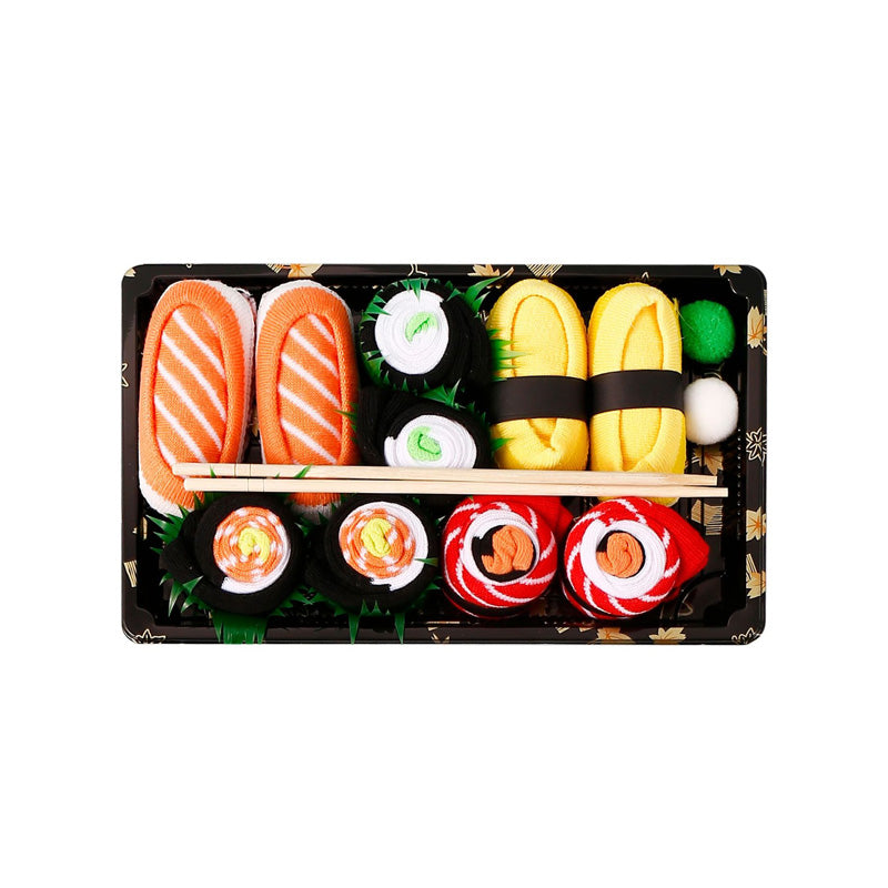 Knitted Sushi Salmon Tall Socks