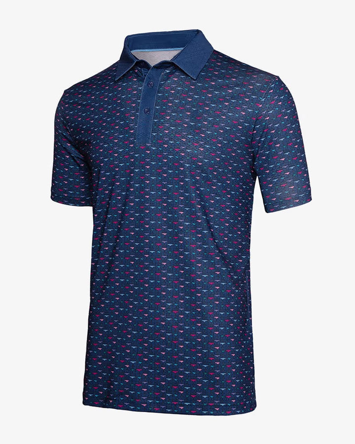 Midnight Cool Golf Polo Shirt