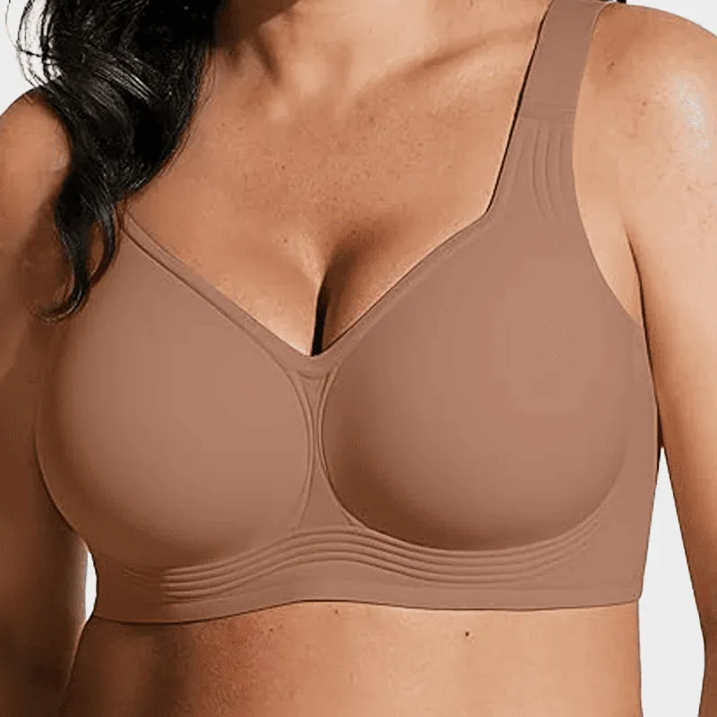 Comfortable Wireless Full Coverage Jelly Smoothing Bra