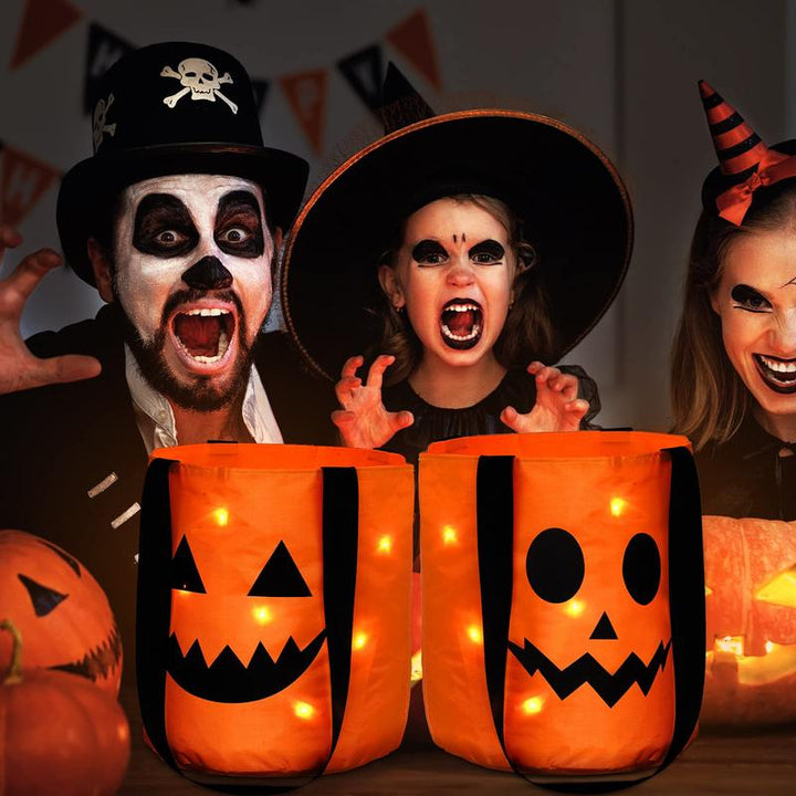 Halloween LED Light Tote Bag