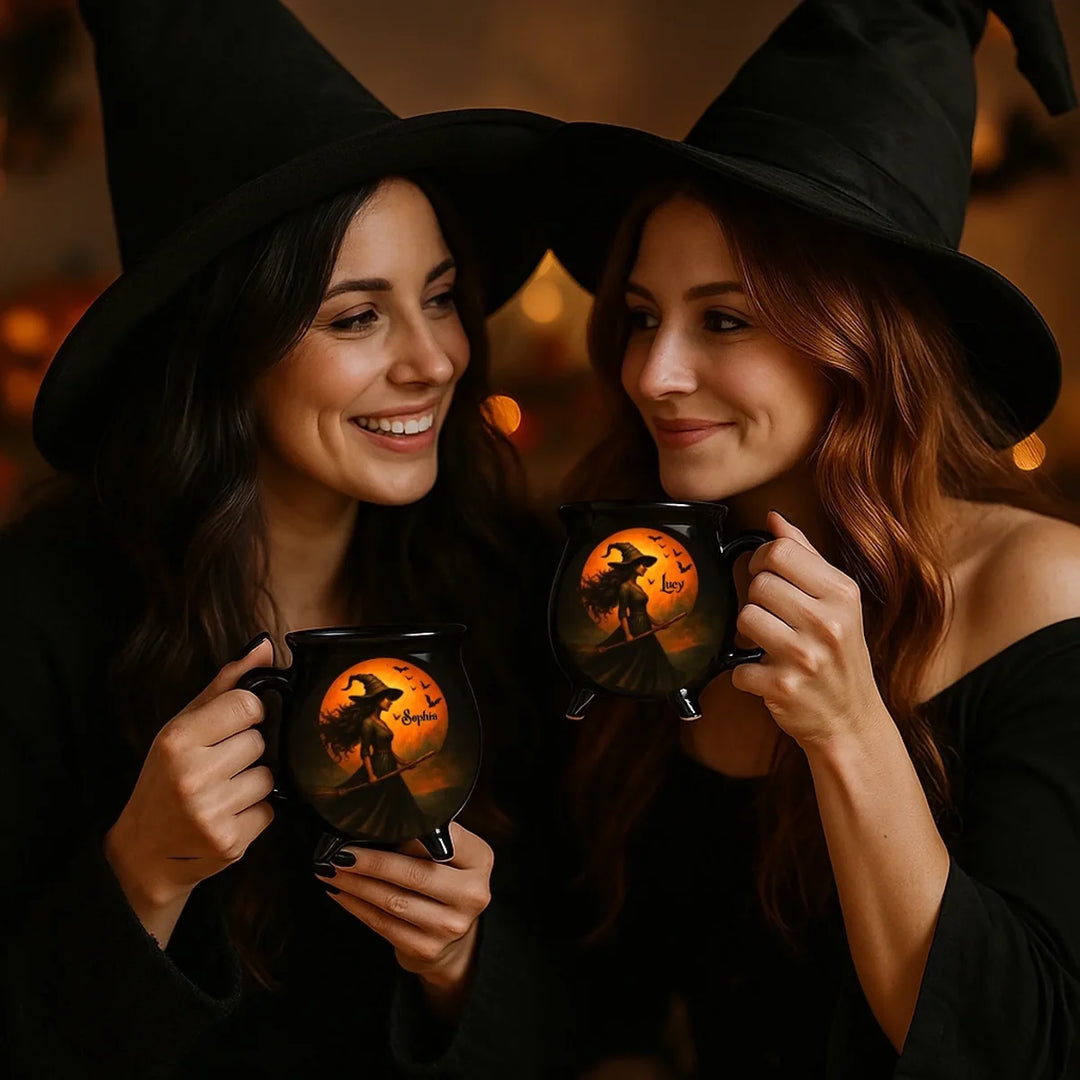 Custom Witches Cauldron Coffee Mug