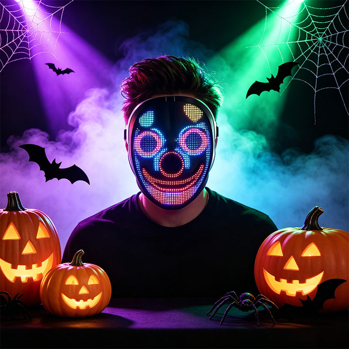 Halloween LED Light-Up Mask