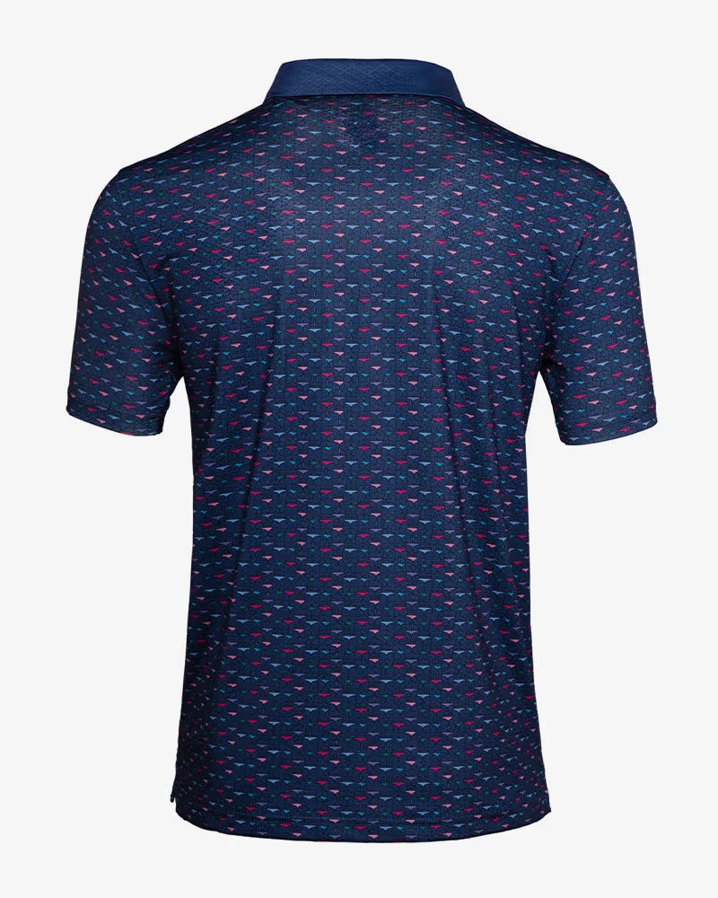 Midnight Cool Golf Polo Shirt