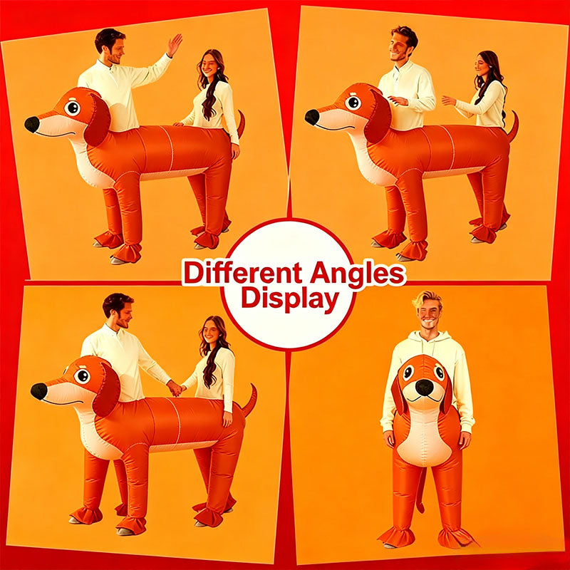 Halloween Dachshund Costume for Two People