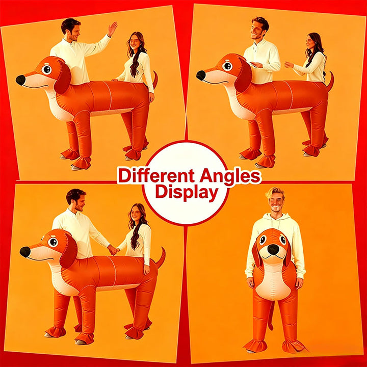 Halloween Dachshund Costume for Two People