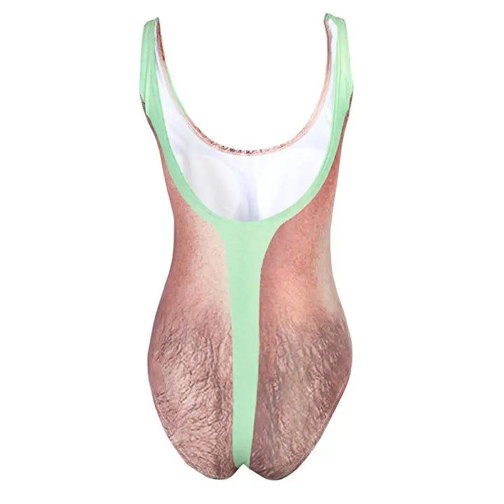 Wacky and Novel "Hairy Chest" Women&