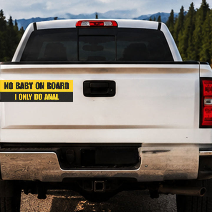 No Baby in Car Magnetic Decal
