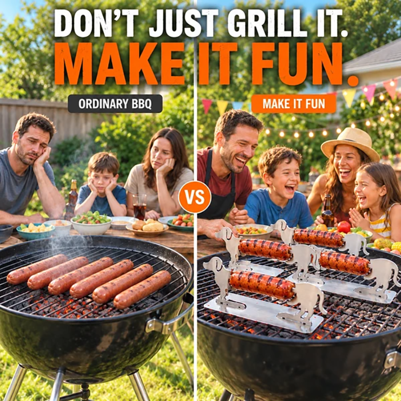 Picnic Party Hot Dog Grilling Holder