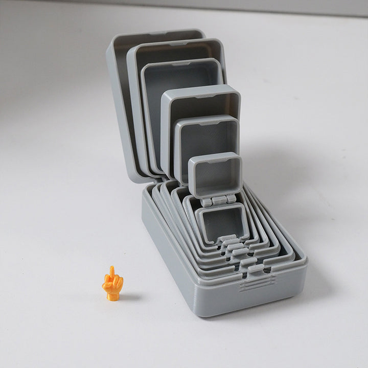 Multi-layered nested prank gift box