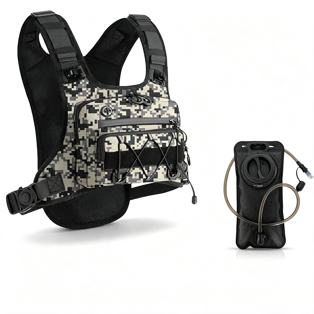 Outdoor Hiking Tactical Hydration Vest Pack