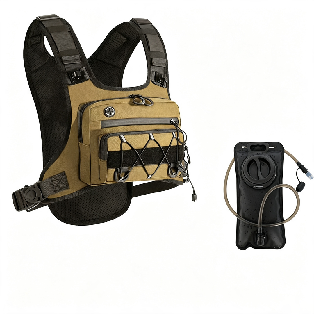 Outdoor Hiking Tactical Hydration Vest Pack