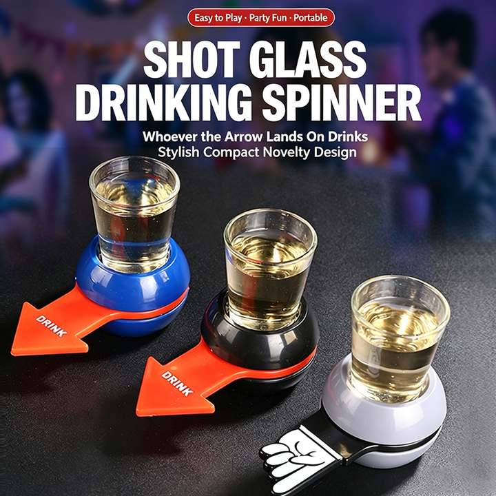 Creative Rotating Arrow Drinking Game Spinner