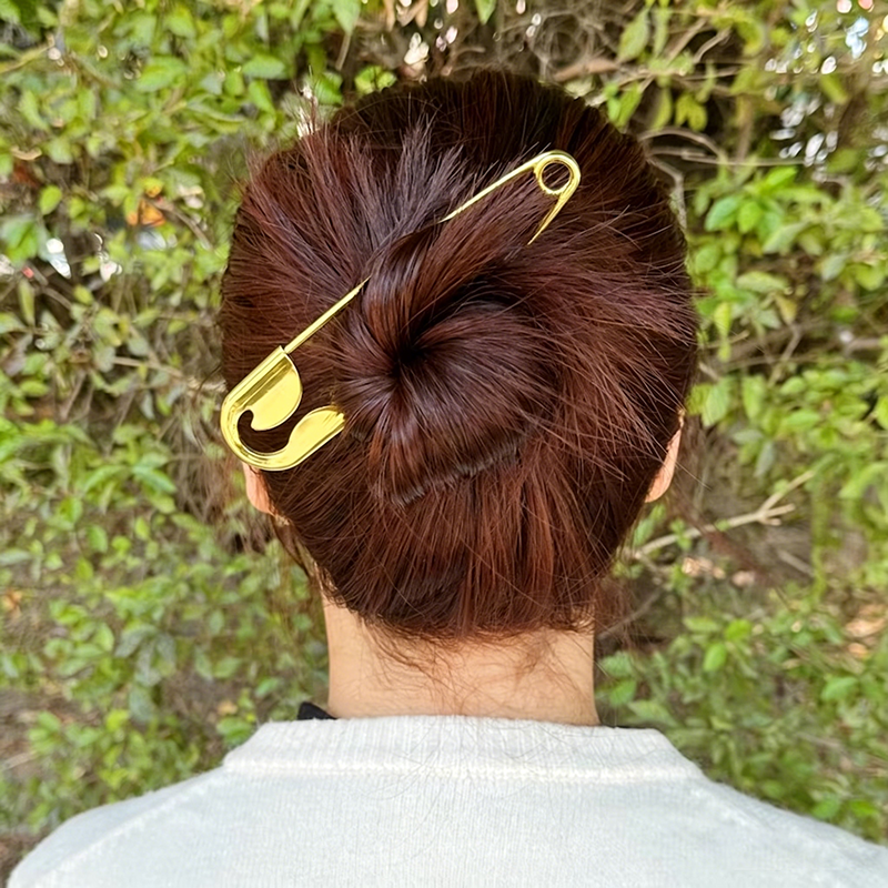 Casual Creative Glossy Pin-Style Hair Clip