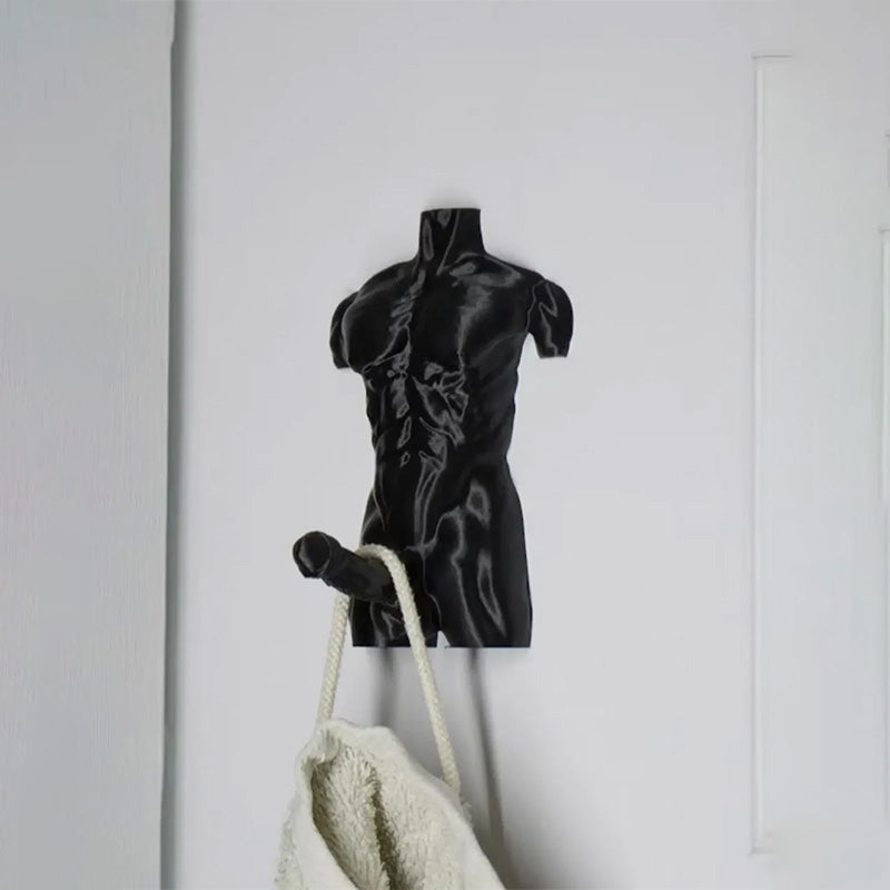 Fun Muscular Man Wall Hook