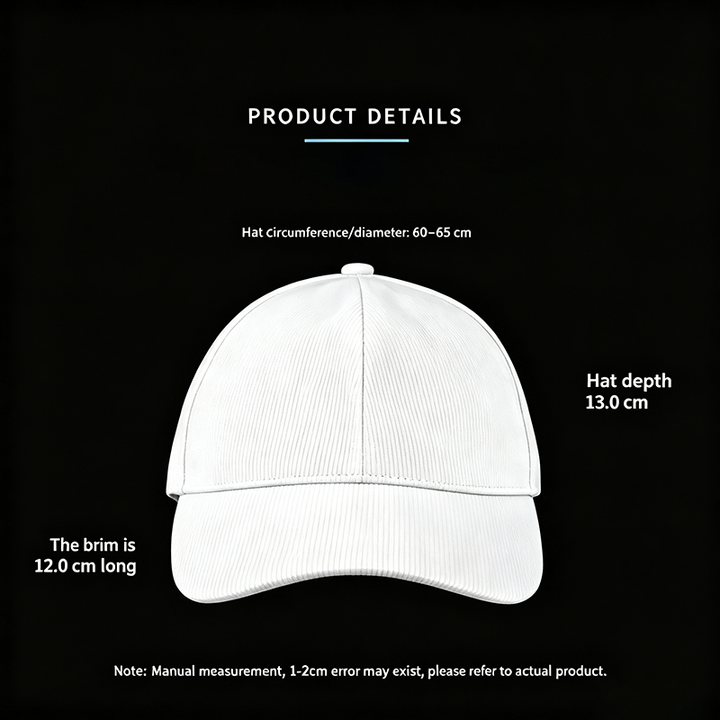 Light-up baseball cap