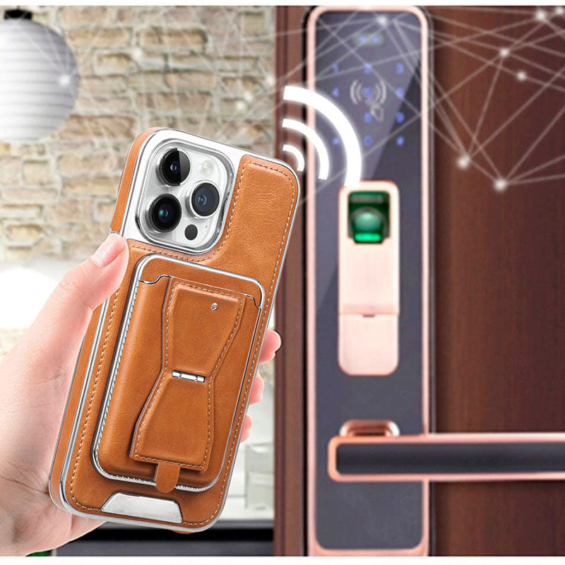 Magnetic card-holder phone case