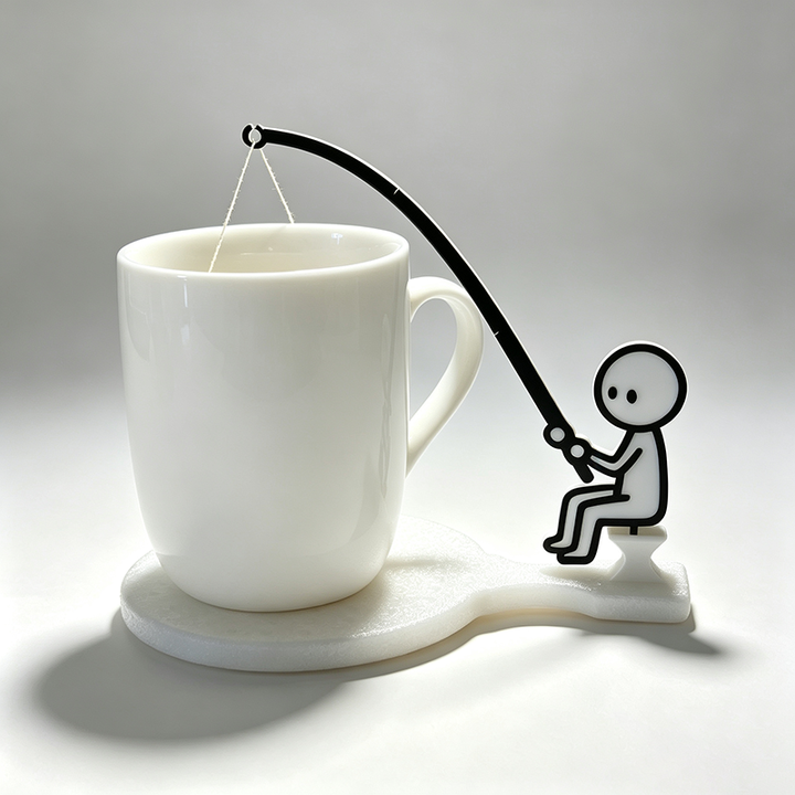 Creative Cartoon Character Tea Bag Holder