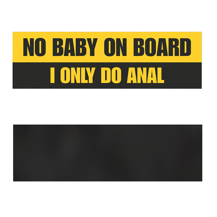 No Baby in Car Magnetic Decal