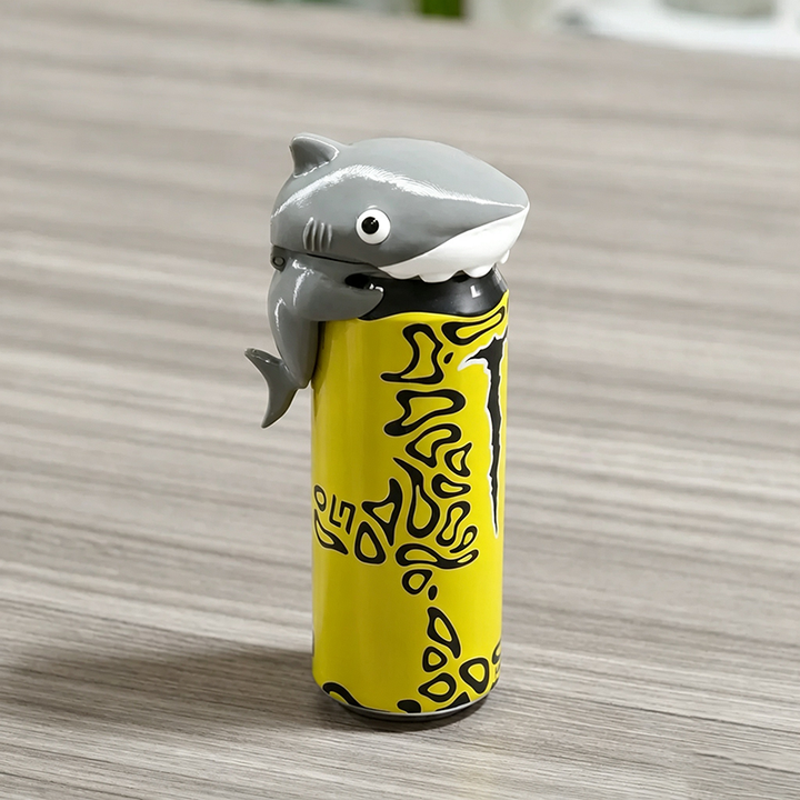 Fun Animal-Shaped Can Lids