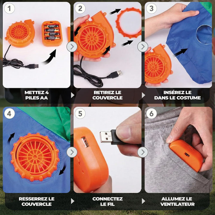 Quirky Inflatable Bird Costume