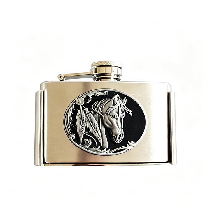 Creative canteen-shaped belt buckle