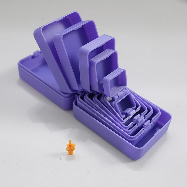Multi-layered nested prank gift box
