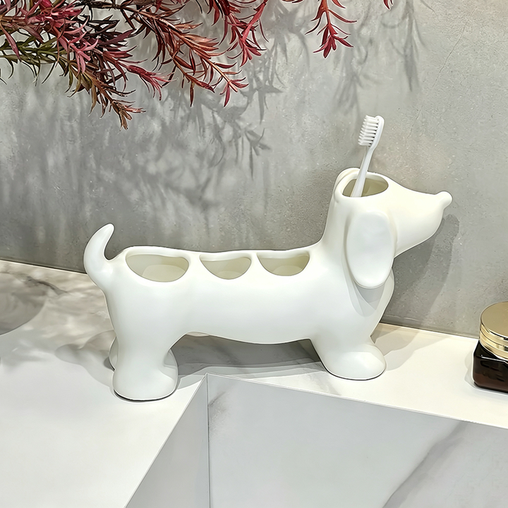 Creative Dachshund Toothbrush Holder