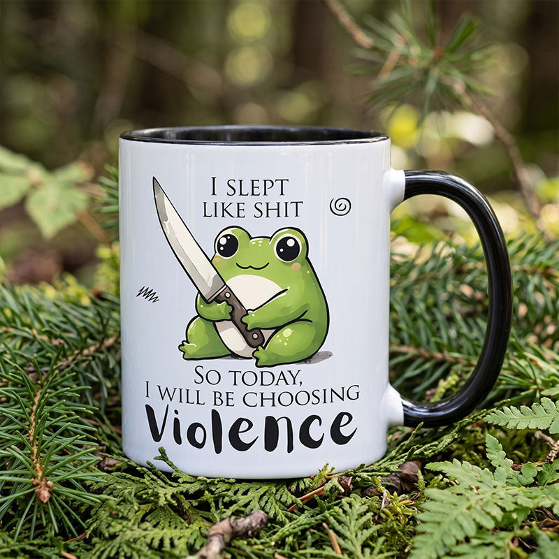 Cute Frog Ceramic Cup