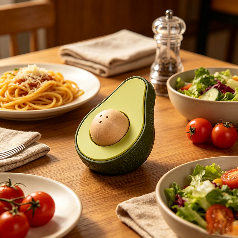 Avocado-Shaped Seasoning Bottle
