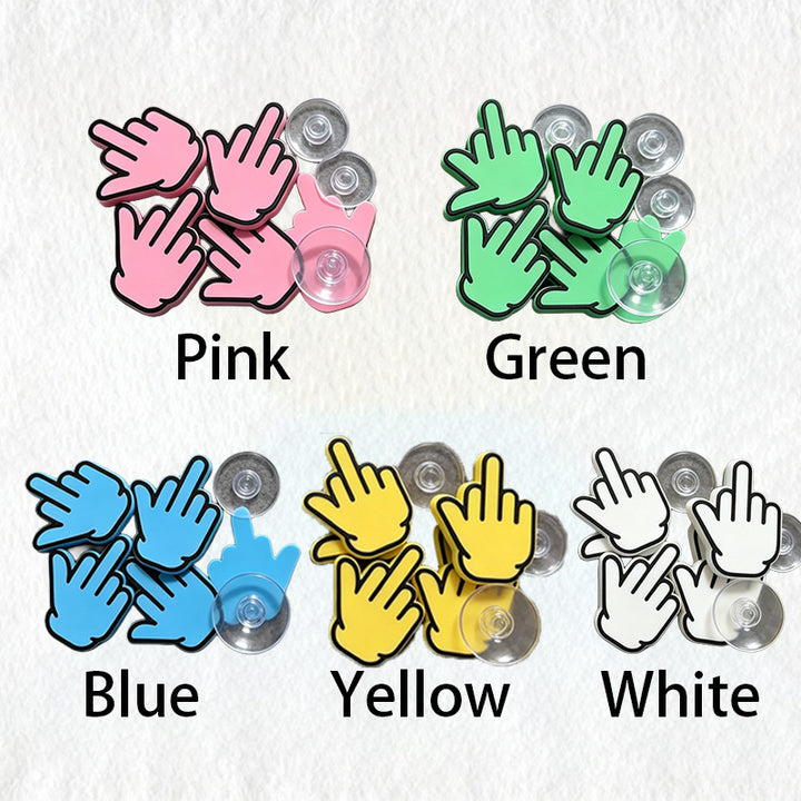 Novelty Middle Finger Suction Cup