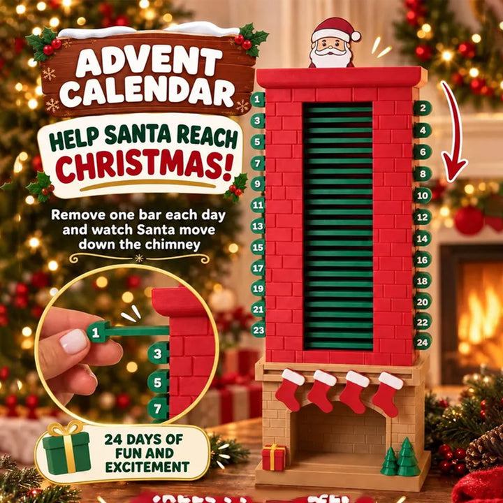 Santa Chimney Advent Calendar