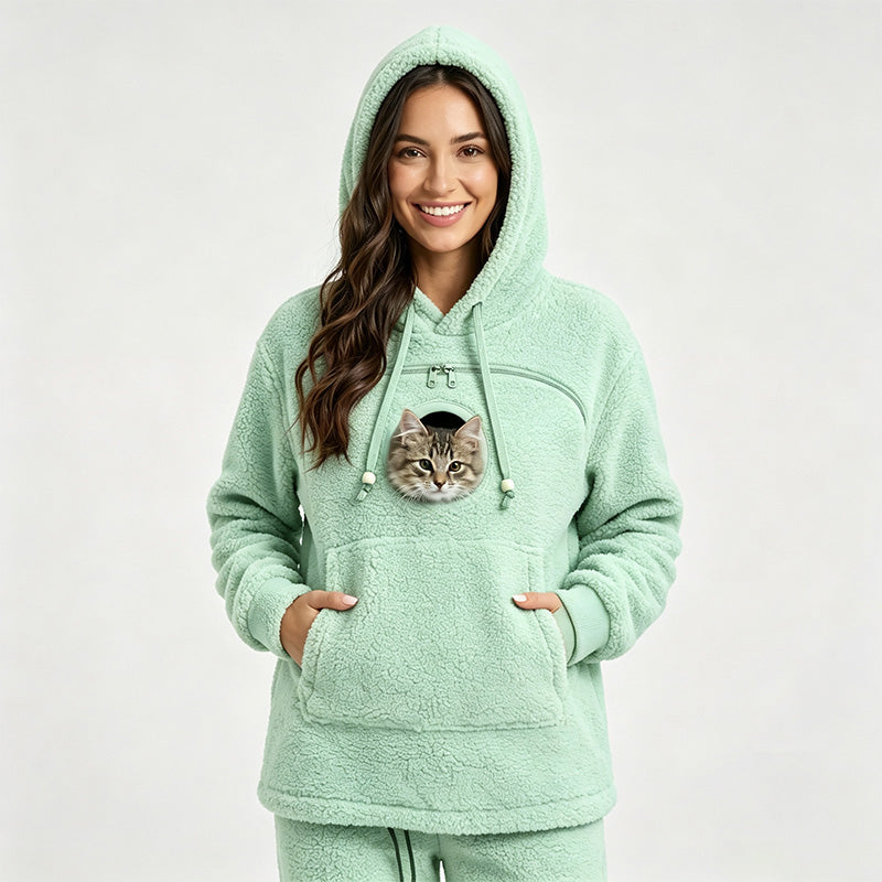 Matching Fleece Hoodie for Humans and Pets