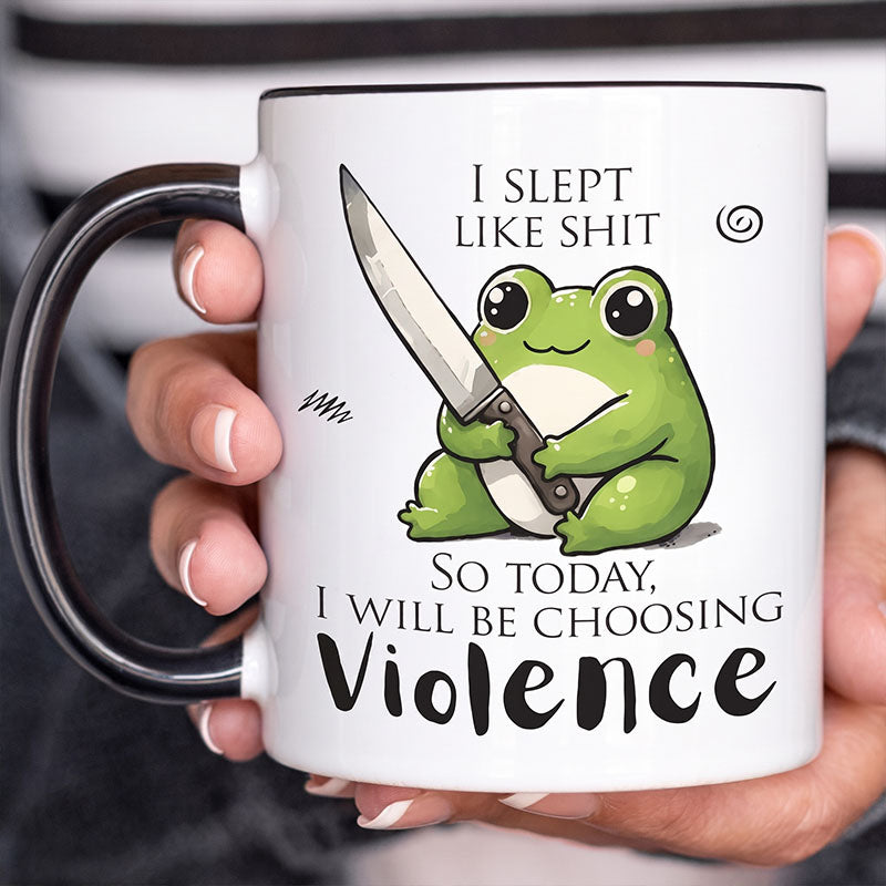 Cute Frog Ceramic Cup
