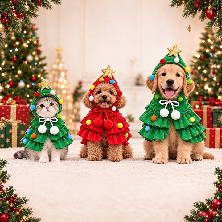 Christmas Tree Pet Costume
