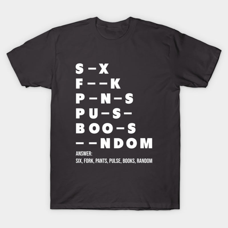 Funny Adult Dirty Mind Questions T-Shirt