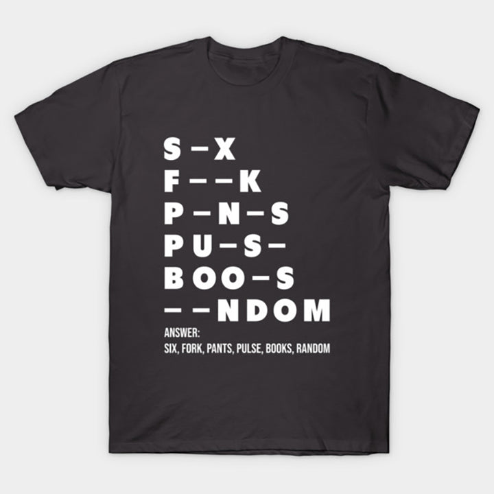 Funny Adult Dirty Mind Questions T-Shirt