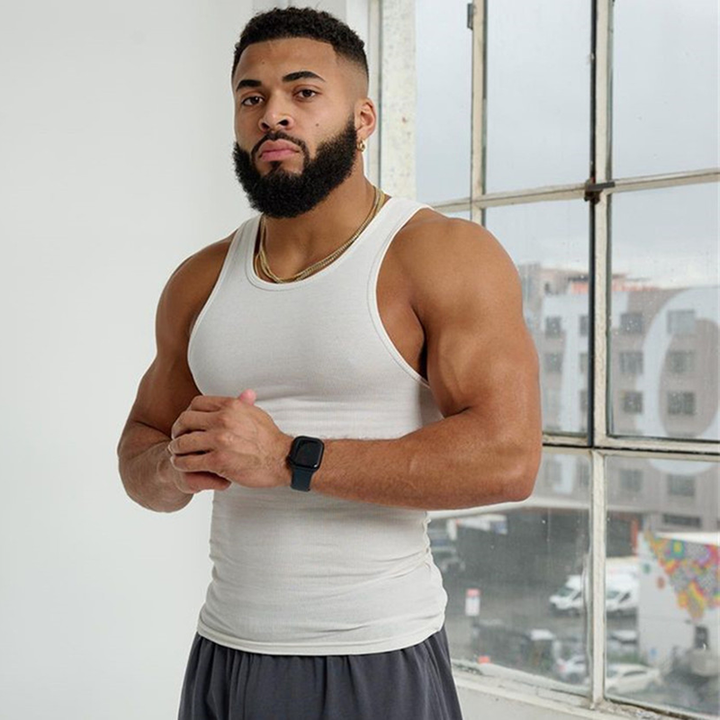 Premium Ultra-Soft Cotton Fitted Undershirt