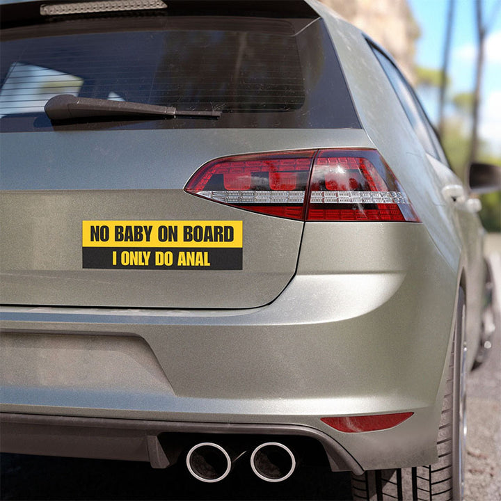No Baby in Car Magnetic Decal