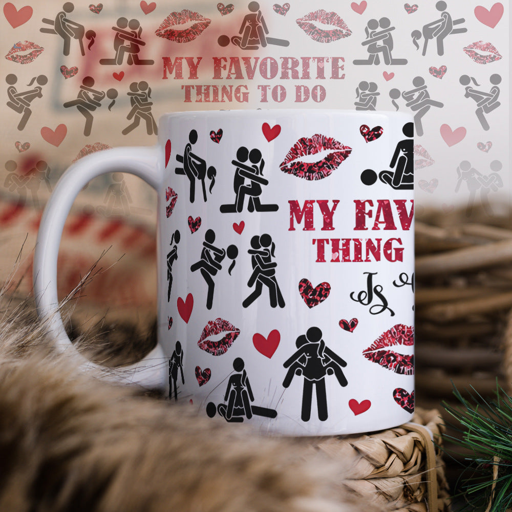 Funny Couple Cup