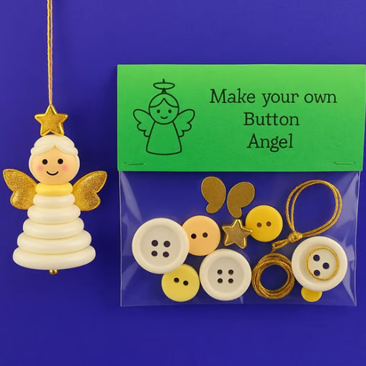 Christmas Button Ornament Kit