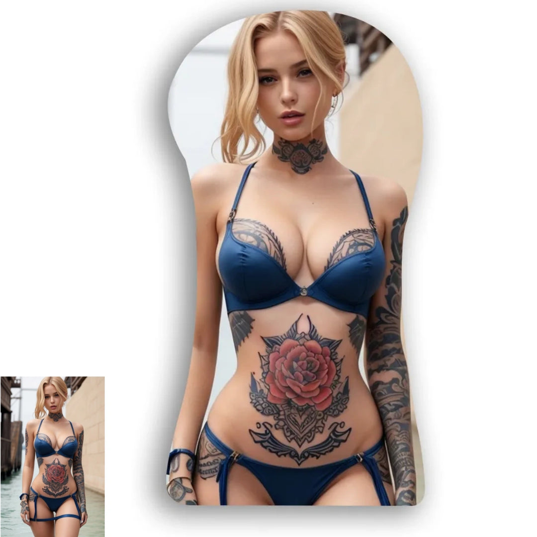 Custom 3D Full Body Mouse Pad