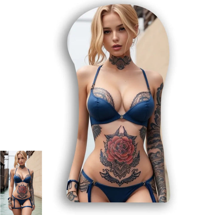 Custom 3D Full Body Mouse Pad