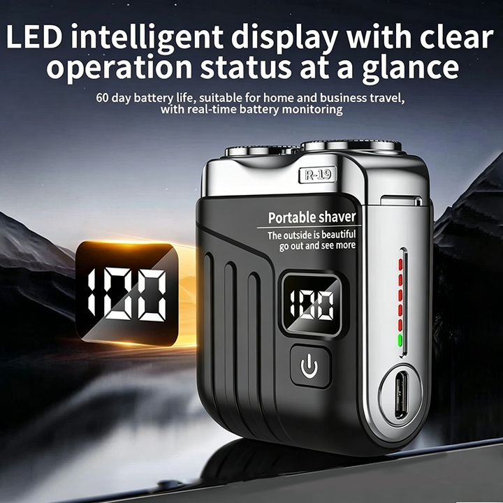 Portable Smart Electric Shaver
